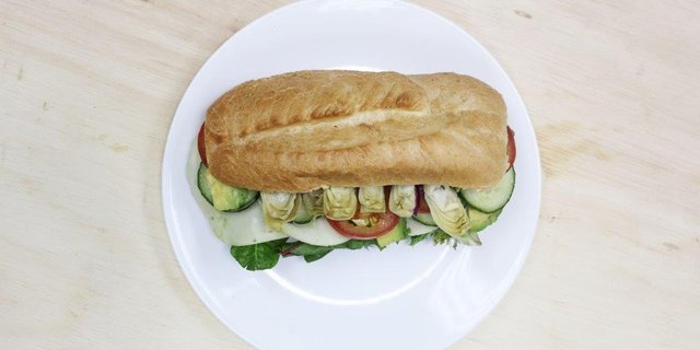 Individual Veggie Sub