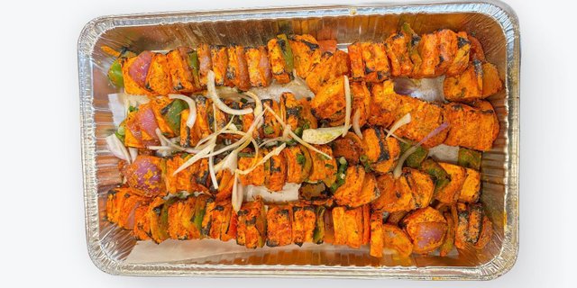 Paneer Shashlik Tray