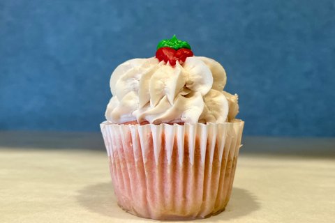 Strawberry Shortcake Cupcake