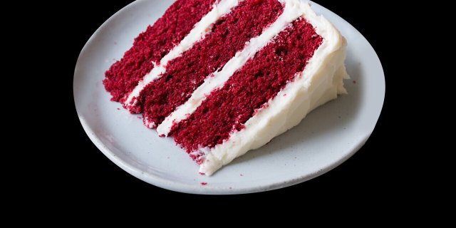 Red Velevet Cake Slice