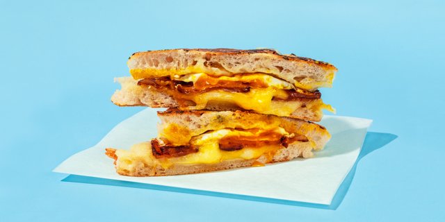 Breakfast Grilled Cheese Sandwich
