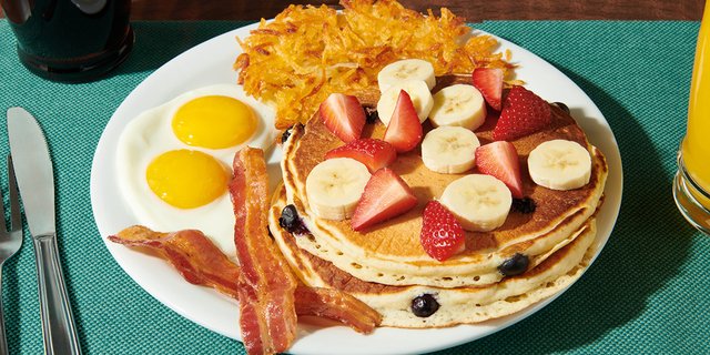 Double Berry Pancake Slam