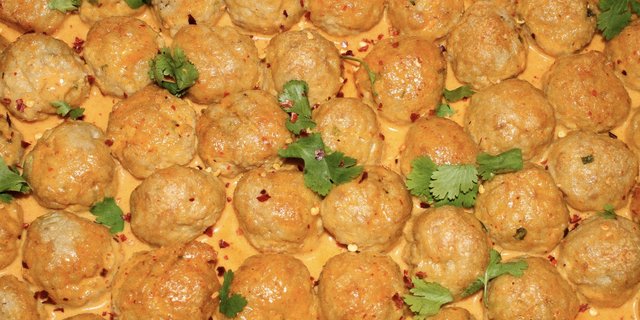 Mini Chicken Meatballs