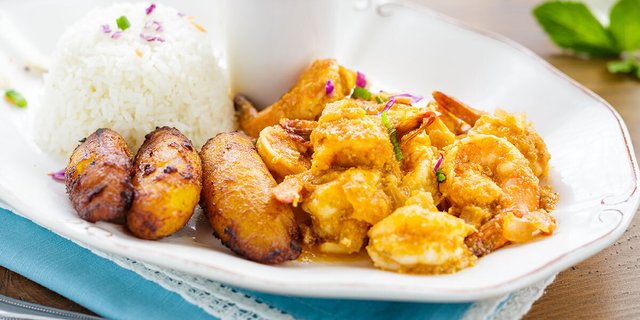 Caribbean Garlic Shrimp