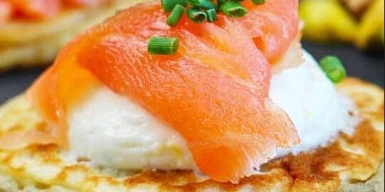 Smoked Salmon Blini