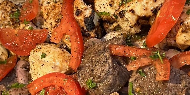 Mixed Kabob Platter
