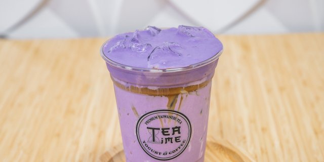 Ube Coffee Latte