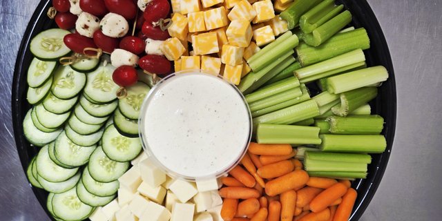 Vegetable & Cheese Platter