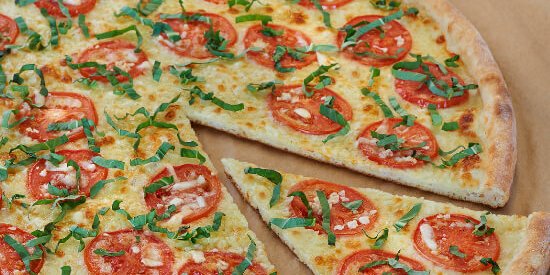 Tomato Basil Garlic Pie