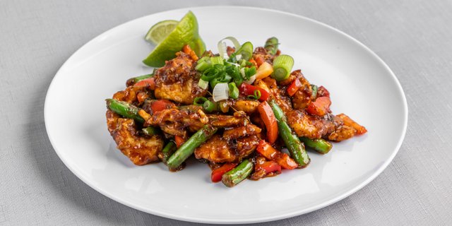 Pad Prik Khing Stir-Fry (Green Beans)
