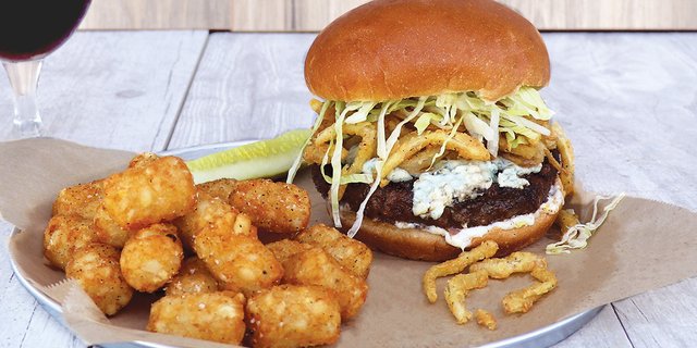Black & Blue Burger Boxed Lunch