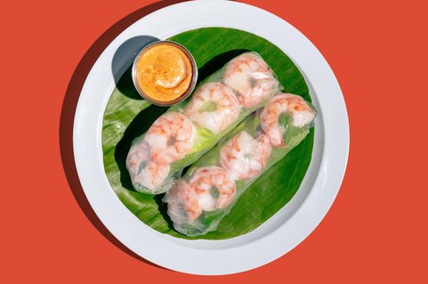 Individual Shrimp Fresh Summer Rolls