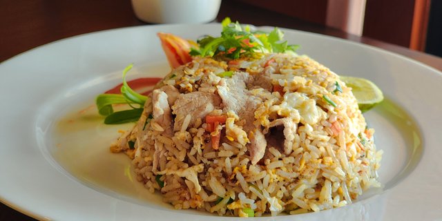 Truffle-Chicken Fried Rice