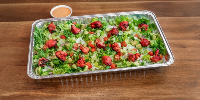 Tandoori Tikka Garden Salad Tray