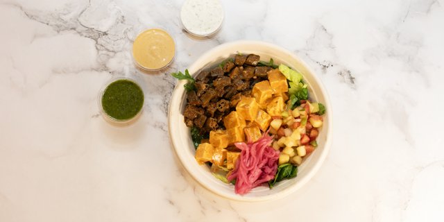 Paneer Tikka Masala Salad Bowl
