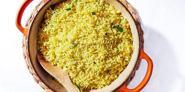 Lemon Turmeric Rice