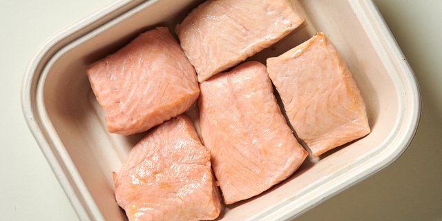 Slow Baked Salmon Tray