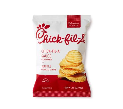 Chick-fil-A Sauce Flavored Waffle Potato Chips