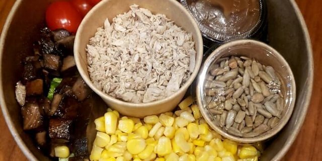 Portobello Tuna Salad