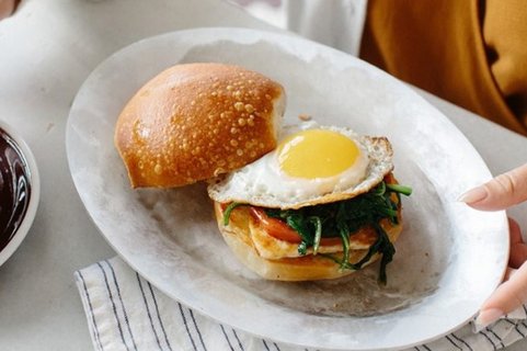 Halloumi Breakfast Sandwich