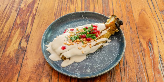 Whole Charred Eggplant