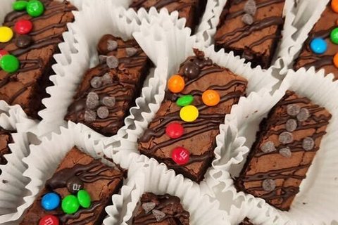 Mini Brownie Bars