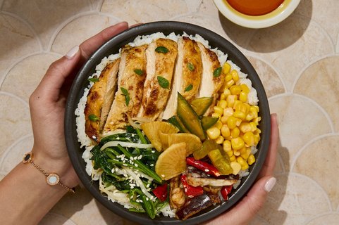 Seoul Garlic Chicken Bowl