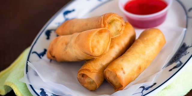 Vegetarian Eggrolls Tray
