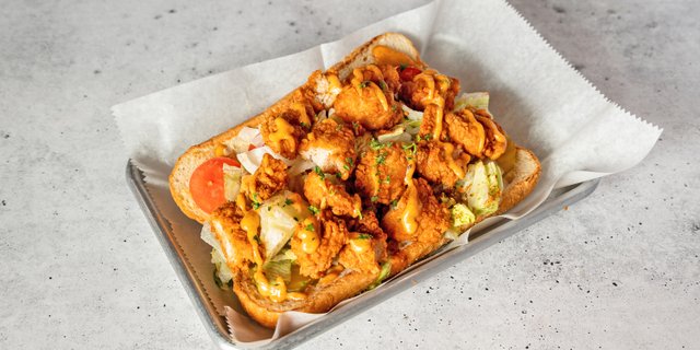 Fried Chicken Cajun Po’ Boy