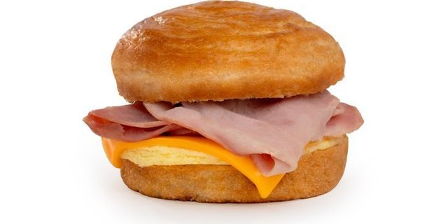 Ham Egg & Cheese Sandwich