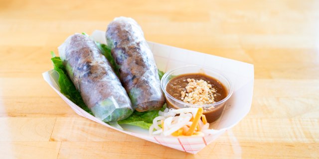 Summer Rolls w/ Grilled Lemongrass Sirloin