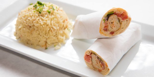 Chicken Shawarma Pita Wrap