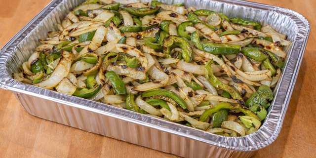 Grilled Peppers & Onions