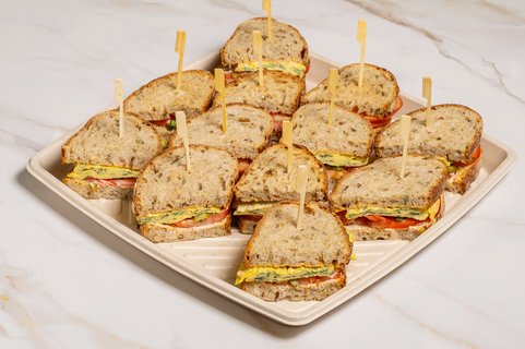 Herb Omelet & Cheese Sandwich Platter