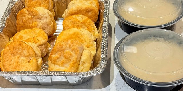 Award-Winning Buttermilk Biscuit & Sage Sausage Gravy
