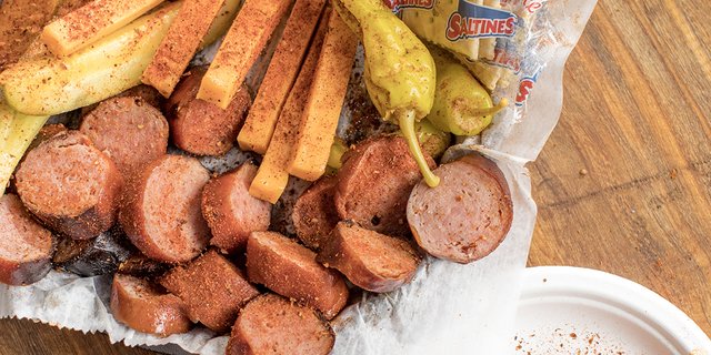 Cheese & Sausage Plate