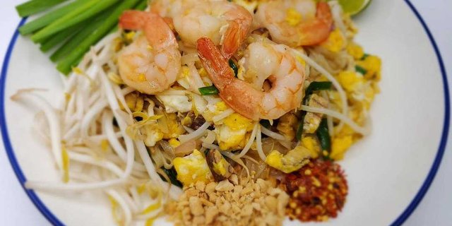Pad Thai Woon Sen w/ Shrimp