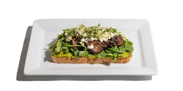 Mushroom Avocado Toast - Serves 12