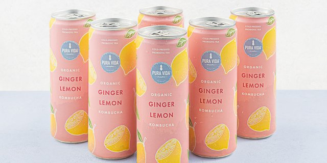 Ginger Lemon Kombucha Pack