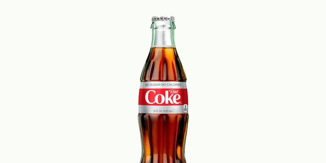 Retro Diet Coke Bottle