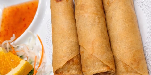 Fried Veggie Spring Rolls