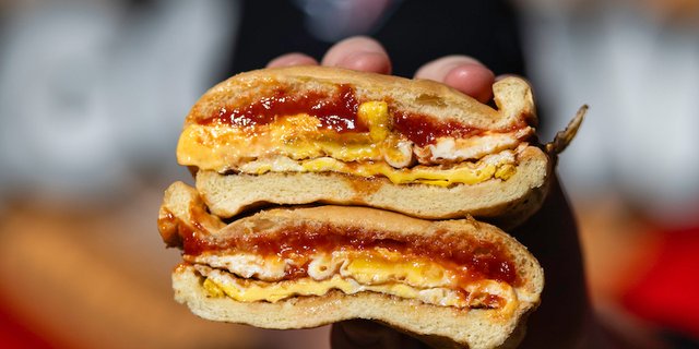 Egg & Cheese Sandwich Combo