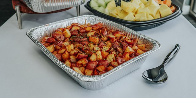 New Potatoes w/ Shallots