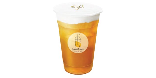 Milk Foam Green Tea