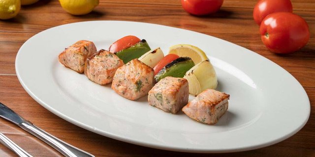 Salmon Skewer