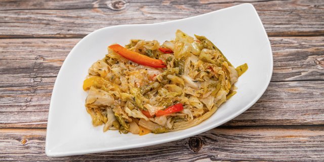 Steamed Cabbage