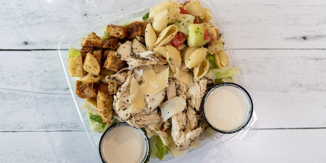 Caesar Salad w/ Blackened Chicken