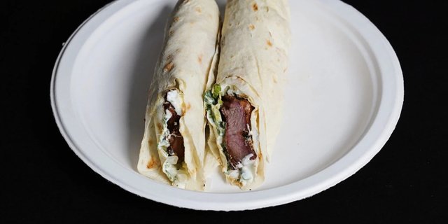 Pork Belly BBQ Wrap