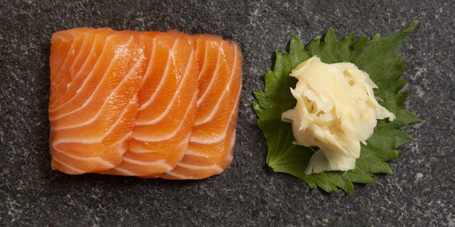 Salmon Sashimi