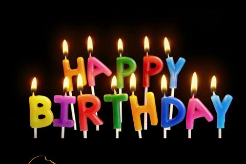Happy Birthday Candles